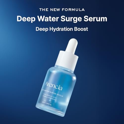 Arencia Deep Hydration Serum - Cica PDRN + Hyaluronic Acid + Ceramide, Panthenol, Smooths Fine Lines for Plump Glass Skin, Korean Skincare 30ml Avelisse