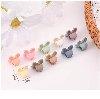 Feilguee 50 PCS Mini Claw Clips - Small Hair Clips for Women, Colorful Cute Hair Accessories