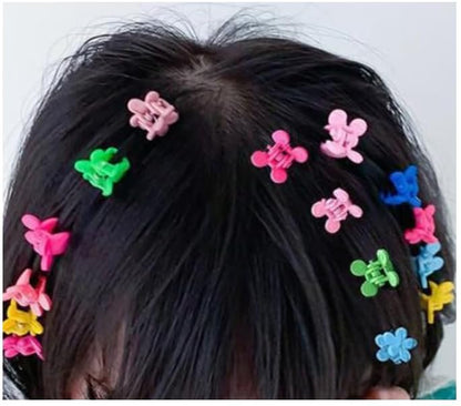 Feilguee 50 PCS Mini Claw Clips - Small Hair Clips for Women, Colorful Cute Hair Accessories