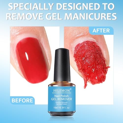 Magic Gel Remover: Quick Gel Nail Polish Remover in 3 Minutes – No Soaking or Wrapping – Professional Nail Remover 0.5 Fl Oz - görsel 3