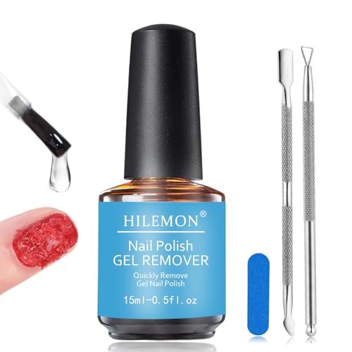 Magic Gel Remover: Quick Gel Nail Polish Remover in 3 Minutes – No Soaking or Wrapping – Professional Nail Remover 0.5 Fl Oz - görsel 1