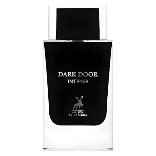 Maison Alhambra Dark Door Intense Eau de Parfum for Men – Aromatic, Woody, Floral, Musky Long-Lasting Fragrance (3.4 oz / 100 ml) - görsel 2