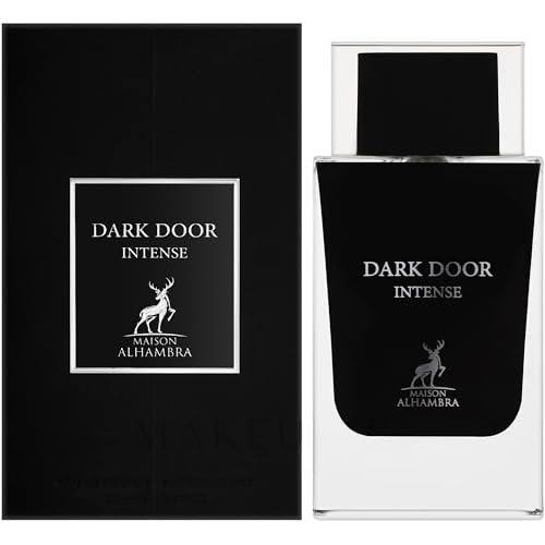 Maison Alhambra Dark Door Intense Eau de Parfum for Men – Aromatic, Woody, Floral, Musky Long-Lasting Fragrance (3.4 oz / 100 ml) - görsel 4