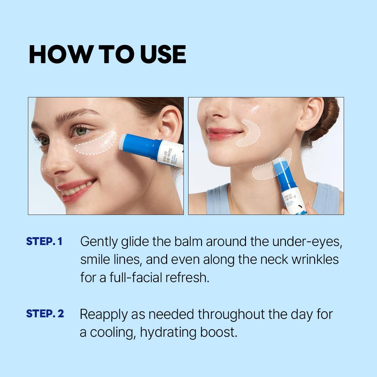 ROUND LAB Birch Juice Icy Cooling Eye Stick – Depuffing Glow Booster Balm for Puffy Eyes, Dark Circles, Fine Lines | On-the-Go Moisturizer | Korean Skincare | 0.35 oz - görsel 11