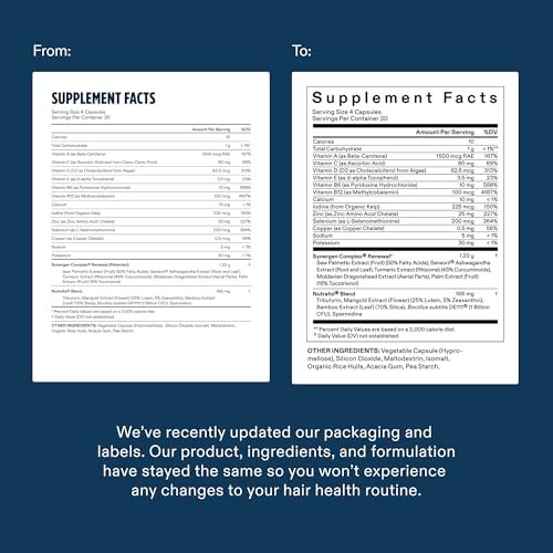 Nutrafol Men 50+ Hair Growth Supplements - Clinically Tested for Thicker Hair & Scalp Coverage, #1 Dermatologist-Recommended - 1 Month Supply Avelisse