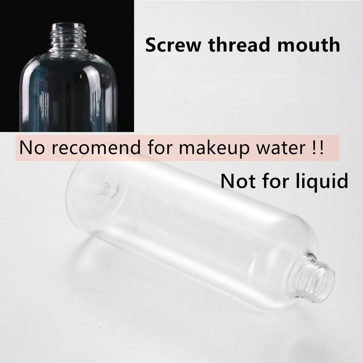 Zentriqlla 20 Pack 16oz Clear Plastic Empty Bottles - Squeezable Travel Containers with Disc Top Flip Caps for Shampoo, Lotion, Soap, BPA Free Avelisse