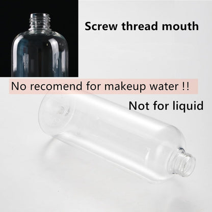 Zentriqlla 20 Pack 16oz Clear Plastic Empty Bottles - Squeezable Travel Containers with Disc Top Flip Caps for Shampoo, Lotion, Soap, BPA Free Avelisse
