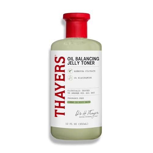 Thayers Oil Balancing and Cooling Jelly Toner – Pore Reducing Facial Toner for Combination to Oily Skin, 12 Fl Oz - görsel 1