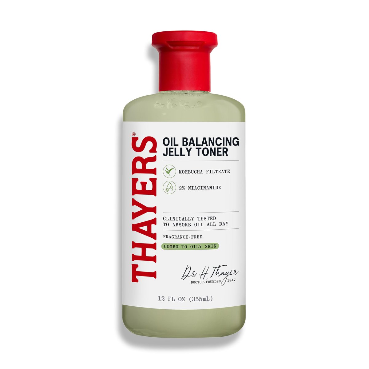 Thayers Oil Balancing and Cooling Jelly Toner – Pore Reducing Facial Toner for Combination to Oily Skin, 12 Fl Oz - görsel 2