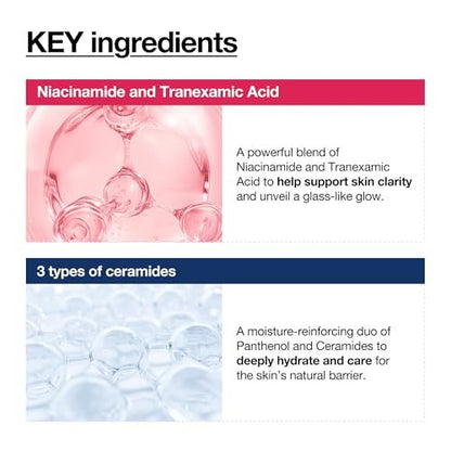 Anua Brightening Niacinamide Skincare Routine Set – TXA Toner Pad & Serum with Ceramide Moisturizer for Dark Spot Care & Hydration, Glass Skin Gift Set for Women, Korean Skincare Kit Avelisse