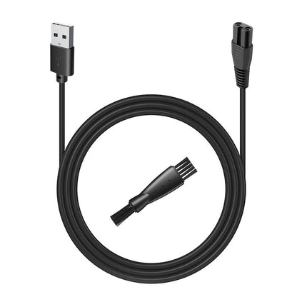uijino TPOB Clippers Charger for TPOB Slime 2 Clippers - Replacement Power Cord with Cleaning Brush