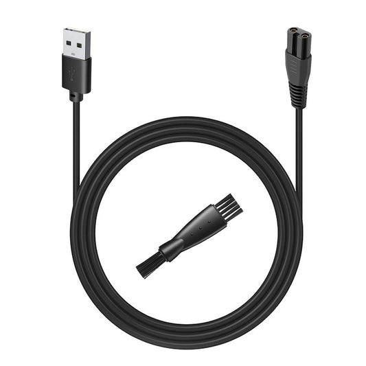 uijino TPOB Clippers Charger for TPOB Slime 2 Clippers - Replacement Power Cord with Cleaning Brush