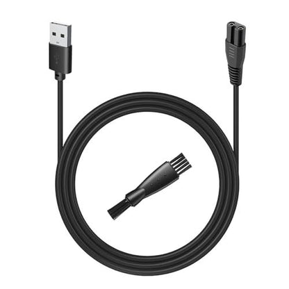 uijino TPOB Clippers Charger for TPOB Slime 2 Clippers - Replacement Power Cord with Cleaning Brush