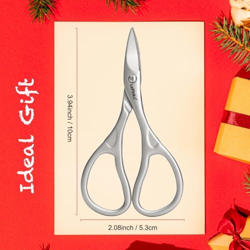 LePinko Professional Nail Scissors Kit – Micro-Serrated Blades for Manicure & Pedicure, Stainless Steel, Stocking Stuffer Gift for Men & Women Avelisse