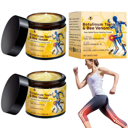 rubeonly 2-Pack Bee Venom Joint Gel Cream – Advanced Professional Formula for Back, Neck, Hands, and Knee Relief Avelisse