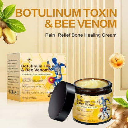 rubeonly 2-Pack Bee Venom Joint Gel Cream – Advanced Professional Formula for Back, Neck, Hands, and Knee Relief Avelisse
