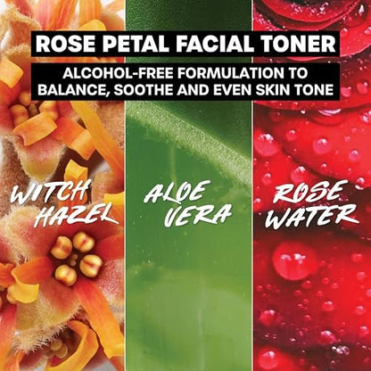 Thayers Purify & Hydrate Skin Care Set - Rose Petal Facial Toner & Hydrating Milky Toner for 48H Hydration, Pore Reduction, 2-Piece Kit