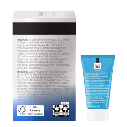 Neutrogena Rapid Wrinkle Repair Retinol Pro+ Night Cream & Hydro Boost Cleanser Duo Avelisse