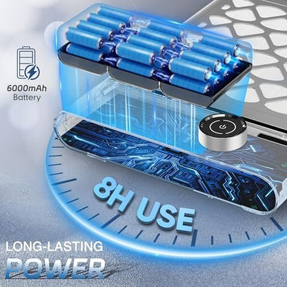Karite Nail Dust Collector: Cordless Rechargeable Vacuum with 6000mAh Battery, 5000RPM Suction & 30 Sanding Papers Avelisse