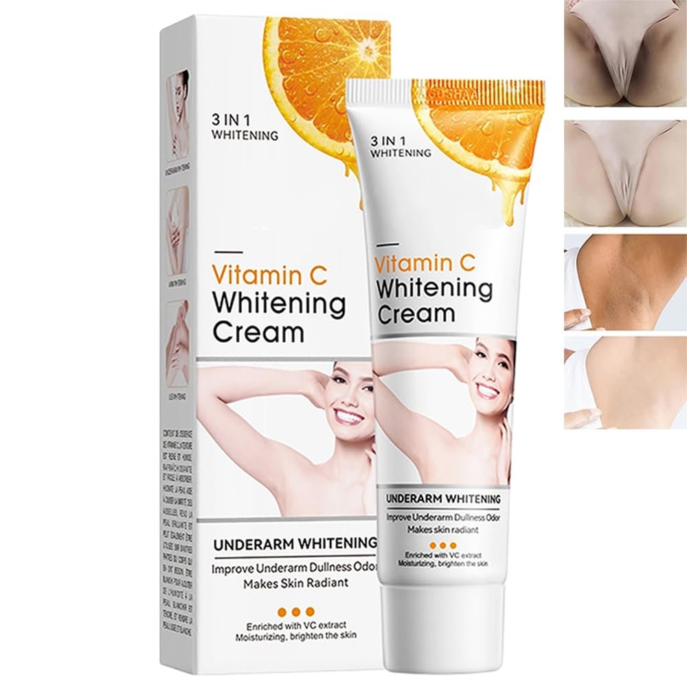 Yeweian Brightening Cream for Underarms & Intimate Areas - Dark Spot Remover for Face, Neck, Elbows, Inner Thighs & Knees - 1.69 Fl Oz - görsel 1