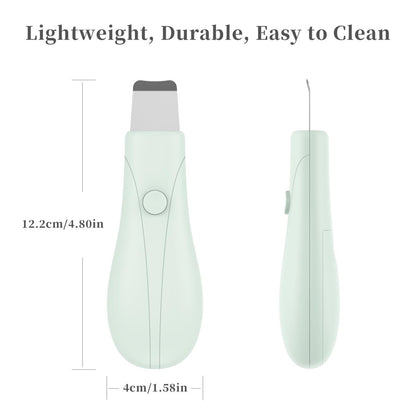 Blackhead Remover Tool - Skin Scrubber Face Spatula for Deep Pore Cleansing, Blackhead Removal for Face and Nose, Daily Skin Care for Men and Women (Green)