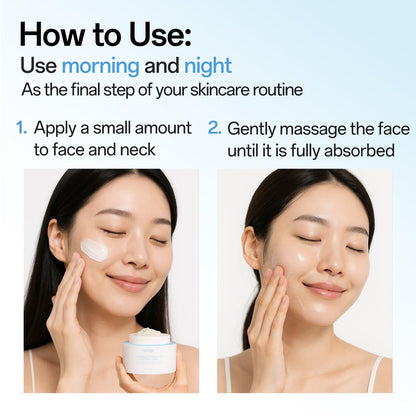 WNP Hyaluronic Acid Moisturizing & Firming Cream – 4D Hyaluronic Acid, Aloe Vera, Peptides, Collagen, Ceramides Anti-Aging Face Moisturizer for Fine Lines, Wrinkles, Dry & Sensitive Skin Avelisse