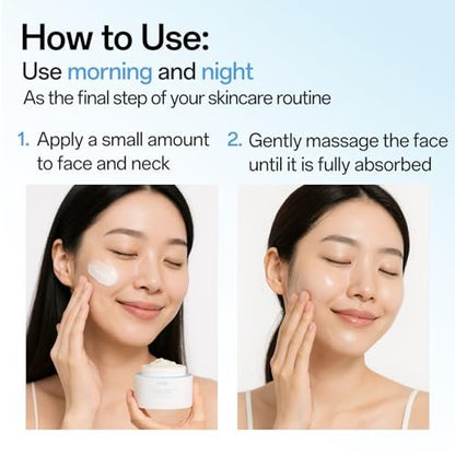 WNP Hyaluronic Acid Moisturizing & Firming Cream – 4D Hyaluronic Acid, Aloe Vera, Peptides, Collagen, Ceramides Anti-Aging Face Moisturizer for Fine Lines, Wrinkles, Dry & Sensitive Skin Avelisse