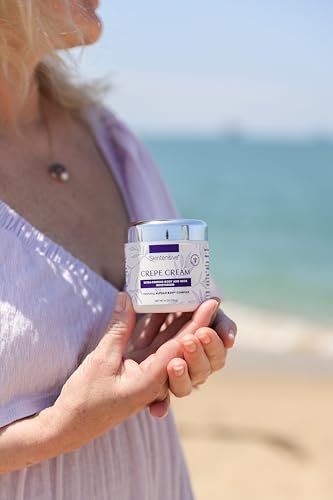 SKINTENSIVE Crepe Cream – Advanced Crepey Skin Cream for Firmer, Smoother Appearance – Harvard-Trained Dermatologist Formulated – Premium Body and Neck Creme – 4 oz Avelisse