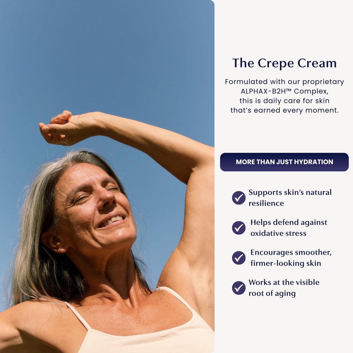 SKINTENSIVE Crepe Cream – Advanced Crepey Skin Cream for Firmer, Smoother Appearance – Harvard-Trained Dermatologist Formulated – Premium Body and Neck Creme – 4 oz Avelisse