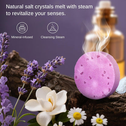 W&E Choice Shower Steamers Aromatherapy 8 Counts - Christmas Gifts for Women, Shower Bombs with Natural Essential Oils for Daily Relaxation & Stress Relief Avelisse
