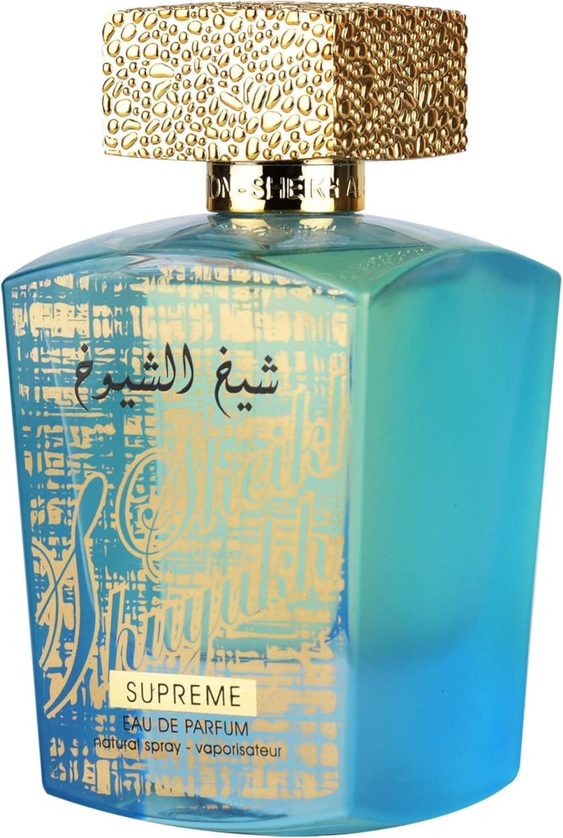 Lattafa Sheikh Al Shuyukh Supreme – Spicy, Sweet, Woody, Amber Eau de Parfum – Long-Lasting Unisex Fragrance (3.4 oz / 100 ml) - görsel 2