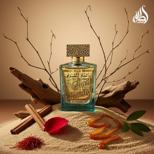 Lattafa Sheikh Al Shuyukh Supreme – Spicy, Sweet, Woody, Amber Eau de Parfum – Long-Lasting Unisex Fragrance (3.4 oz / 100 ml) - görsel 9