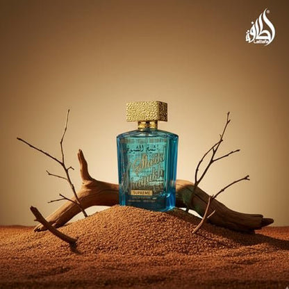Lattafa Sheikh Al Shuyukh Supreme – Spicy, Sweet, Woody, Amber Eau de Parfum – Long-Lasting Unisex Fragrance (3.4 oz / 100 ml)