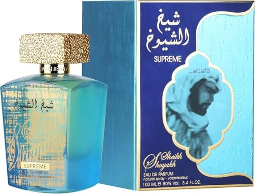 Lattafa Sheikh Al Shuyukh Supreme – Spicy, Sweet, Woody, Amber Eau de Parfum – Long-Lasting Unisex Fragrance (3.4 oz / 100 ml) - görsel 3