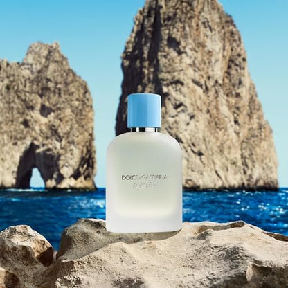 Dolce&Gabbana New Light Blue Pour Homme Eau De Toilette Travel Spray - 10 ml / 0.33 fl.oz Avelisse