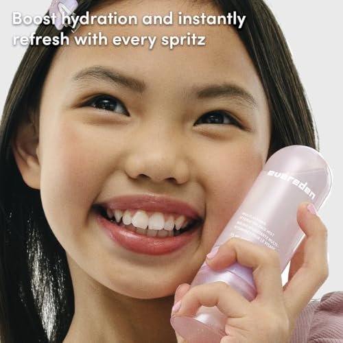 Evereden Kids Multi-Vitamin Hydrating Face Mist – Nourishing Face Spray with Peach & Mango Juice for Ages 6+ Avelisse