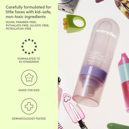 Evereden Kids Multi-Vitamin Hydrating Face Mist – Nourishing Face Spray with Peach & Mango Juice for Ages 6+ Avelisse