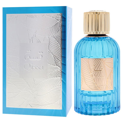 Qissa - Blue by Paris Corner for Unisex - 3.4 oz EDP Spray