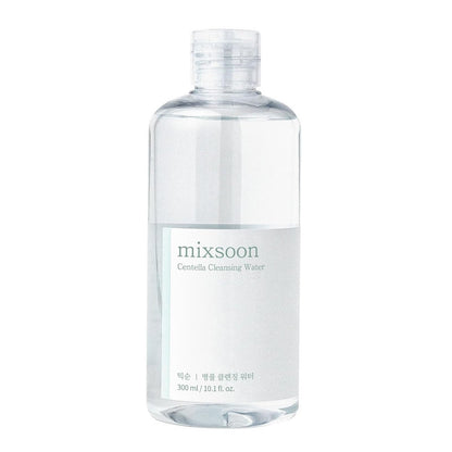 mixsoon Centella Cleansing Water 10.14 fl oz / 300ml – Gentle Face Cleanser for Sensitive Skin with Centella Asiatica & Aloe Vera for Korean Glass Skin Avelisse