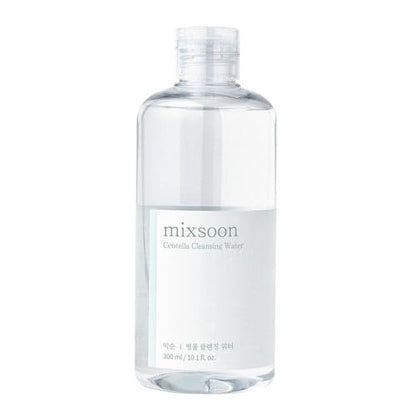 mixsoon Centella Cleansing Water 10.14 fl oz / 300ml – Gentle Face Cleanser for Sensitive Skin with Centella Asiatica & Aloe Vera for Korean Glass Skin Avelisse