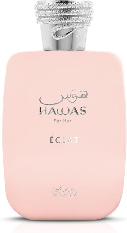 Rasasi Hawas Eclat for Women Eau de Parfum Spray 3.4 oz | Floral Fruity Perfume Avelisse
