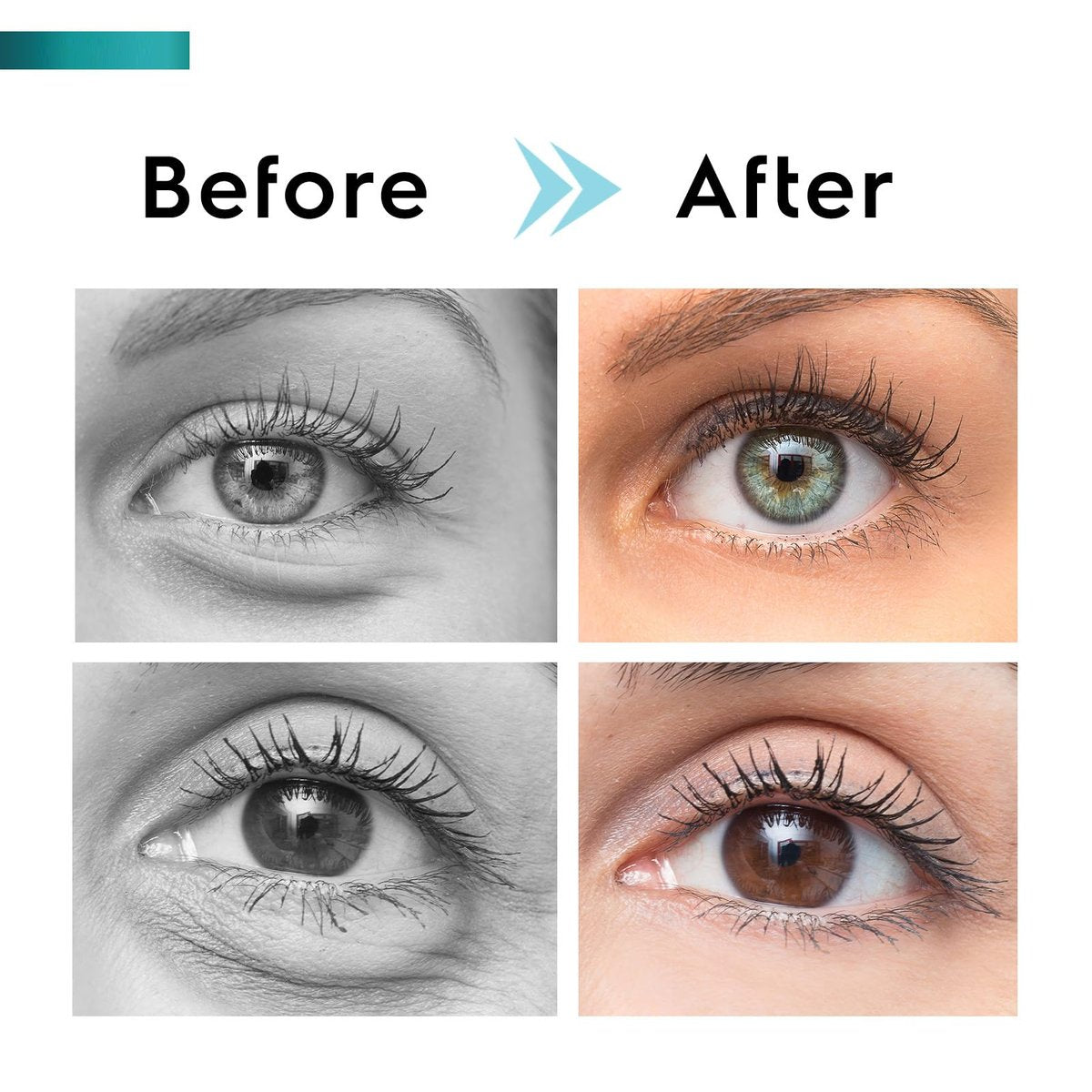 Under Eye Cream for Dark Circles and Puffiness - OSNOIA Eye Serum with Caffeine, Retinol, Peptides & Hyaluronic Acid - görsel 9