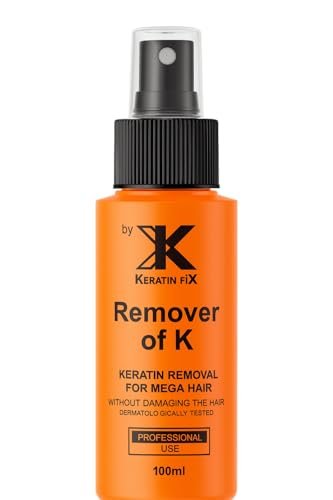 Keratin FiX Remover of K – Professional Keratin Bond Adhesive Remover for Hair Extensions – 100 ml Spray Avelisse