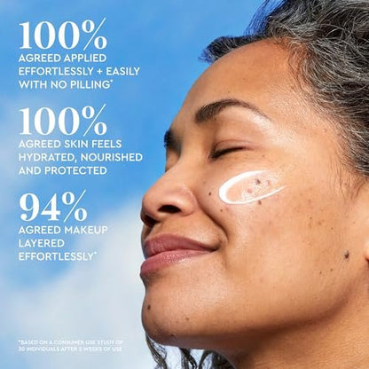 Glow Recipe Dew Shield Korean Face Sunscreen SPF 30, Broad Spectrum Hydrating Sunscreen Moisturizer, Dewy Lightweight Primer for Under Makeup, No White Cast or Pilling, Niacinamide (15ml) Avelisse