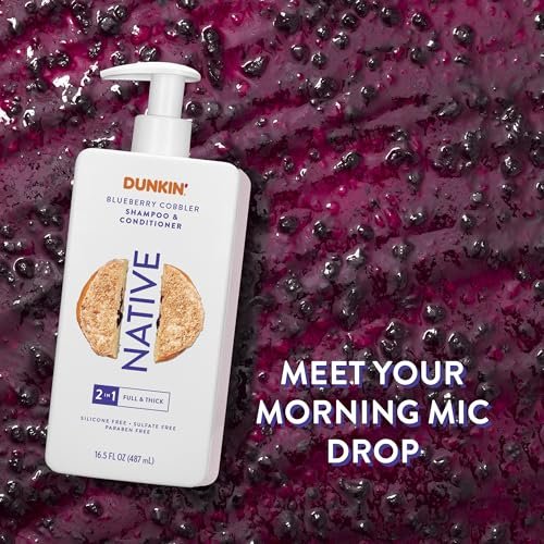 Native Limited Edition Blueberry Cobbler 2-in-1 Shampoo and Conditioner | 16.5 oz - görsel 3