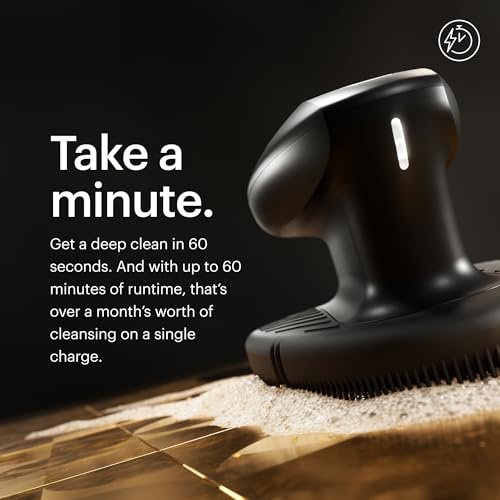 MANSCAPED® The Face Buffer PRO - Men's Electric Silicone Face Scrubber for Nourishing, Deep Cleaning & Exfoliating Your Skin, 3 Facial Cleansing Modes & 2 Sonic Vibration Speeds, Travel Lock Avelisse