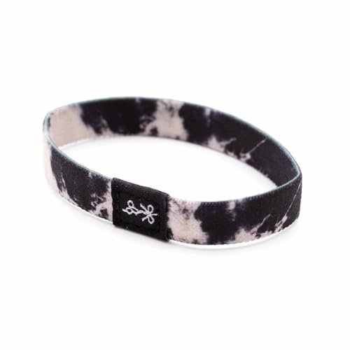 The Longhairs Hair Ties, Ink Blot Pattern, Double-Stitched Elastic, No-Damage Design (4-Pack) - görsel 8