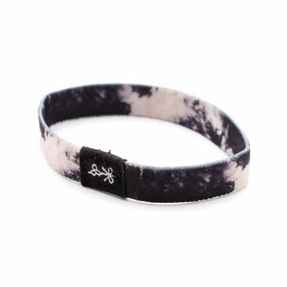 The Longhairs Hair Ties, Ink Blot Pattern, Double-Stitched Elastic, No-Damage Design (4-Pack)