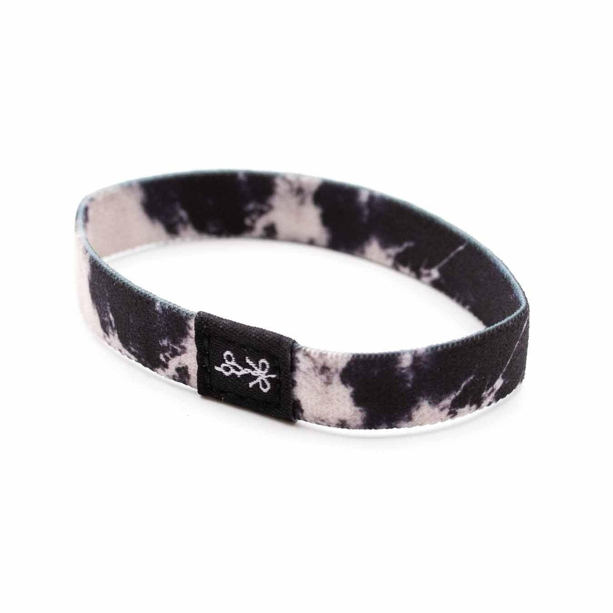 The Longhairs Hair Ties, Ink Blot Pattern, Double-Stitched Elastic, No-Damage Design (4-Pack) - görsel 7