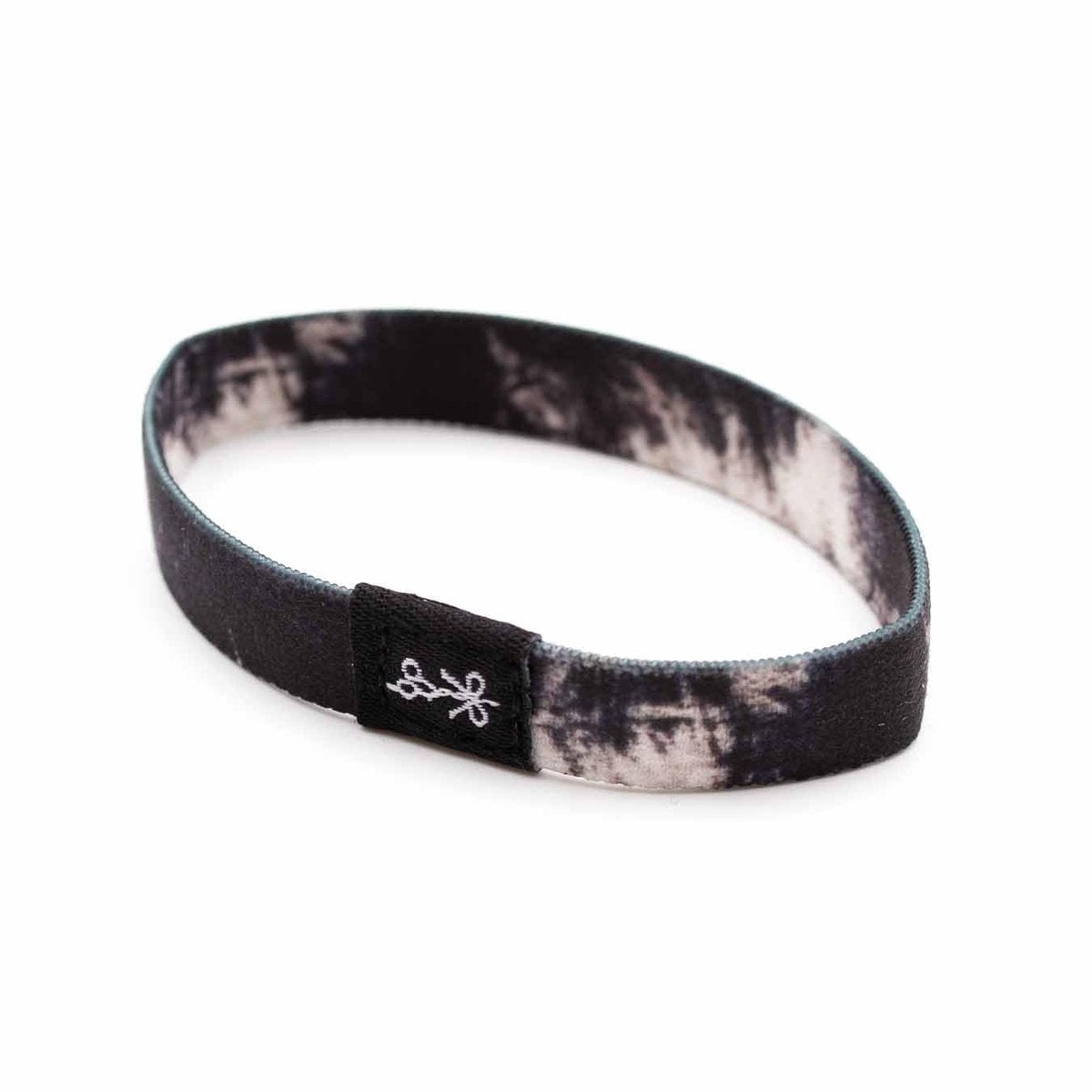 The Longhairs Hair Ties, Ink Blot Pattern, Double-Stitched Elastic, No-Damage Design (4-Pack) - görsel 5